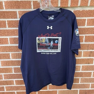 Tshirt Under Armour L Baron Funds New York 2019 cosa c’è dopo? Prima persona su Marte USA - Foto 1 di 8