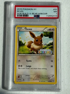 NM EEVEE Build-A-Bear Workshop Exclusive! PSA 7 2015 Pokémon Ancient Origins #63 - Image 1 of 2