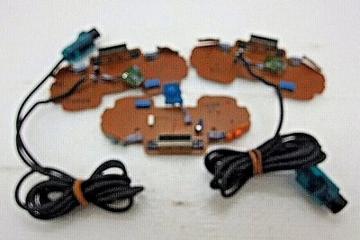 Nintendo 64 Controller motherboard Clear ice blue lot of 3 partsofficial n64 - Image 1 of 4