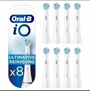 Oral-B iO Ultimative Reinigung Aufsteckbürste - Weiß, 8er Pack - Bild 1 von 1