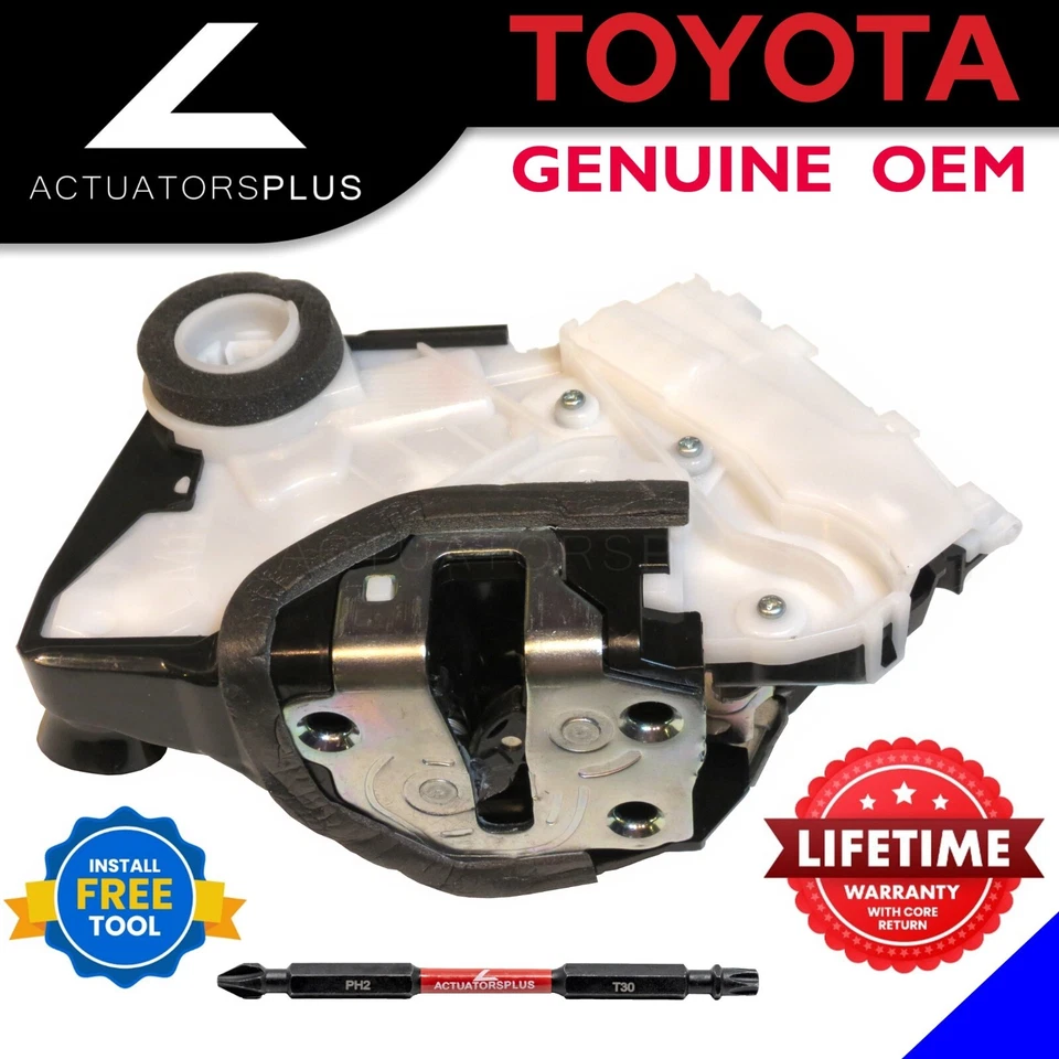 Life Warr 2013 to 2019 OEM Toyota Prius Left Front Door Lock Actuator Refund
