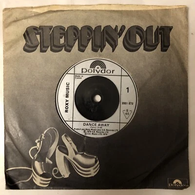 Roxy Music - Dance Away 7" Vinyl Single Record - Image 1 of 4