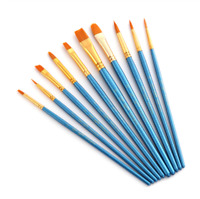 KAIKUN paint brush set for painting paint brush small paint brushes acrylic paint brushes painting brushes oil paint brushes paintbrush kids paint brushes blue 