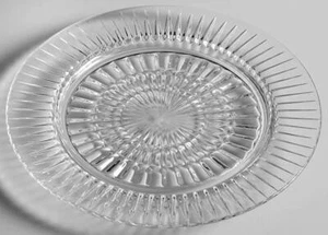 Plato de almuerzo transparente Fostoria Heritage 147117 - Imagen 1 de 1