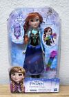 Crystal Glow ANNA with Necklace Disney Movie Frozen 11” Doll Hasbro 2016 Sealed