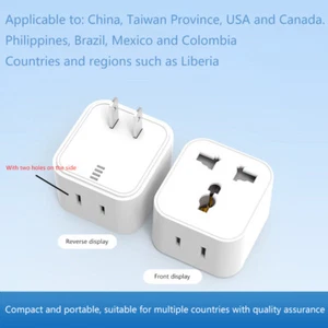 Travel Adapter Plug Converter AU UK US To EU Plug AC Electrical Socket Outlet - Photo 1/21