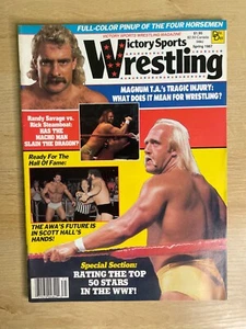 Victory Sports Wrestling Spring 1987 Magnum T.A. , Hulk Hogan B2312 - Picture 1 of 2