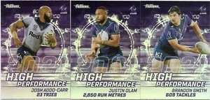 2022 Nrl Traders High Performance 3 Card Team Set - STORM - Picture 1 of 1