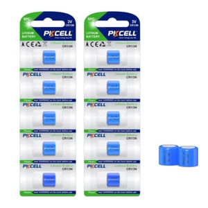 10Pcs PKCELL CR1/3N DL1/3N 2L76 3Volt Photo Lithium Batteries US Seller - Picture 1 of 4