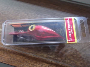 EE. UU. Pre Rapala Storm Magnum Mag Wiggle Wart AV-105 Metálico Rojo Negro Espalda - Imagen 1 de 3