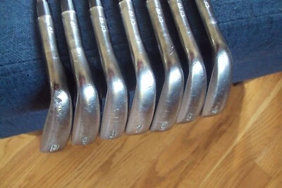 Callaway Apex Forged Black 19 irons 4-PW, AW $-taper 130 x-stiff std length 2up - Image 1 of 4