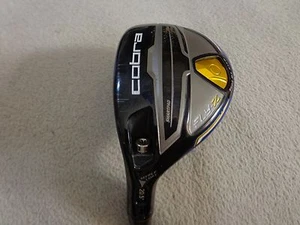 LH - Cobra Fly-Z Blue Adjustable 3-4 Hybrid w/VLCT Altus Stiff Graphite Shaft - Picture 1 of 11