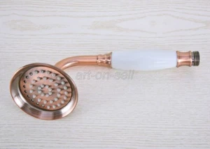 Antique Red Copper Hand Shower Head Bathroom Shower Spray ahh020 - Picture 1 of 6