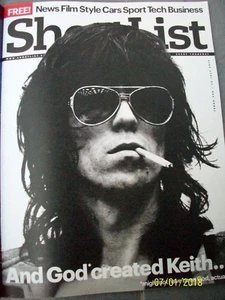 SHORTLIST KEITH RICHARDS Issue 233 12 JULY 2012 Short List The Rolling Stones - Picture 1 of 1