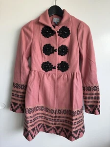 Plenty By Tracy Reese Polyester/Wool Pea Coat Size 0 - Picture 1 of 3