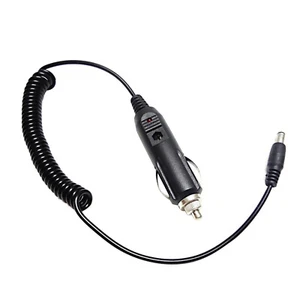 Car Lighter Charger Cable For BaoFeng DM-5R BF-F8+ CH-8 2 Way Radio 5.5mm Plug - Zdjęcie 1 z 14