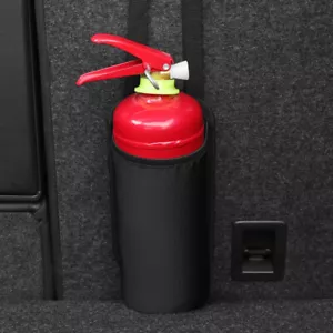 Auto Feuerlöscher Tasche Sitz Rückenhalterung Klebepad Befestigung Schnalle Riemen - Bild 1 von 11