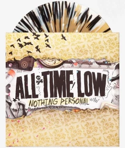 All Time Low: Nothing Personal Gold/Clear w/Black & White Splatter Vinyl LP/500. - Picture 1 of 2