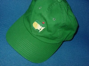 MASTERS LOGO AMERICAN NEEDLES GREEN COTTON PGA TOUR USA GOLF SPORT HAT BASEBALL - Picture 1 of 4
