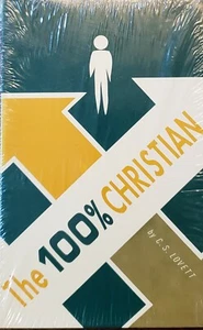 RARE New Unopened SEALED Booklet: "The 100% Christian" C S Lovett Christianity. - Picture 1 of 9
