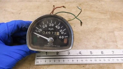 1965 Honda C200 Touring 90cc H215-1> speedometer speedo gauge working - Image 1 of 4