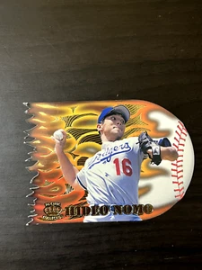 Hideo Nomo 1996 Pacific Prisms Flame Throwers Die-Cut #FT-5 Los Angeles Dodgers - Picture 1 of 2
