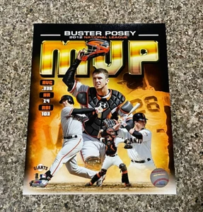 Buster Posey 2012 National League MVP 8x10 Mlb official Photofile Photo - Picture 1 of 3