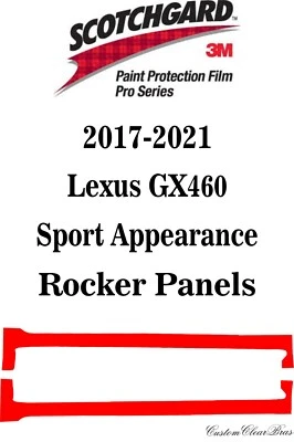Película de protección de pintura 3M Scotchgard serie Pro 2019 2020 2021 Lexus GX 460 Sport Foto 1 de 3