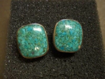 Pendientes turquesa plata de ley 925 Silpada P1317 Foto 1 de 4