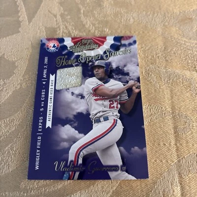 2001 Playoff Absolute Memorabilia - Home Opener #OD-35 Vladimir Guerrero /400   - Image 1 of 4