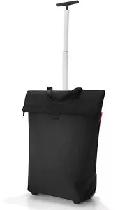 Reisenthel Trolley M Bag with Wheels - Portable Shopping Bag Black - Picture 1 of 7