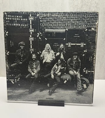 The Allman Brothers Band  At Fillmore East 2-LP Capricorn 1971 Pink Label Foto 1 de 2