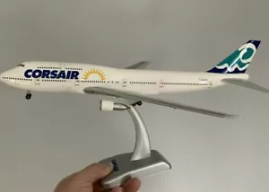 Hogan Corsair Boeing 747-300 F-GSUN Airplane Model Display - Picture 1 of 12