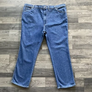 VTG M.R. LEE Genuine Denim Jeans Size Men’s 50x32 Blue MADE IN USA - Picture 1 of 11