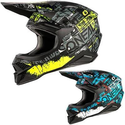 O'Neal Crosshelm 3SRS Ride Motocross Helm MX Adventure Enduro Offroad DH FR - Bild 1 von 4