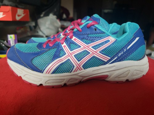 Scarpe da corsa Asics donna tg 7 5 GLS T28AQ sneakers rosa blu BELLE!!