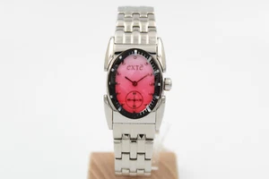 Orologio Donna Extè Elegante Acciaio Quadrante Rosso Idea Regalo Watch EX.4003LM - Imagen 1 de 5