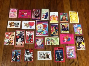 Valentinstagskarte Lot 90er Vintage Retro gebrauchte Sammlung Made in USA - Bild 1 von 8