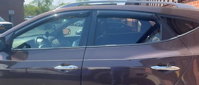 AVS 3M Tape-On Smoke Rain Guards Vent Visors Shade for 2010-2015 Hyundai Tuscon - Image 1 of 2