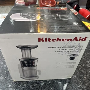 Exprimidor lento de extracción máxima KitchenAid BLANCO modelo KVJ0111WH - Imagen 1 de 5