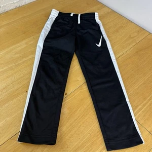 Boys/girls Nike  black athletic pants size 6  Drawstring - Picture 1 of 6