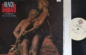 BLACK SABBATH 1987 PROMO LP Record 'The Eternal Idol *Orig. w/Inner Lyric Sleeve - Picture 1 of 18