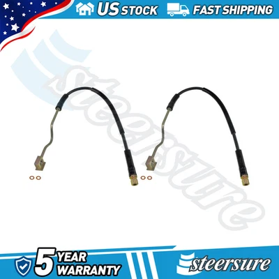 Mangueira de linha de freio dianteiro 2X primeira parada para Ford B600 1984 1985 1986 1987 1988 - Imagem 1 de 2