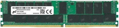 New Micron 2 x 32GB DDR4 RDIMM 3200MHz ECC 2Rx8 CL22 Server RAM - Image 1 of 2