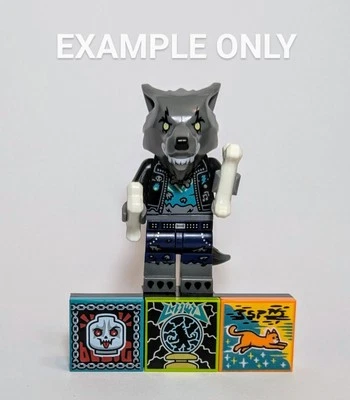 LEGO VIDIYO Bandmates Serie 1 Minifigura 43101 - Hombre Lobo Baterista Foto 1 de 2