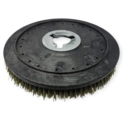Flo-Pac 18" Floor Scrubber Grit Stripper Rotary Brush Head Unused - Image 1 of 4