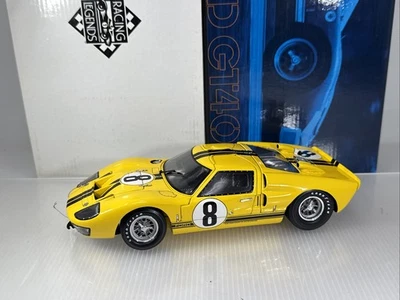 1/18 Exoto 1966 Ford GT40 MK II LeMans Alan Mann гоночный садовник RLG18047 ПОВРЕЖДЕНИЕ - Изображение 1 из 4