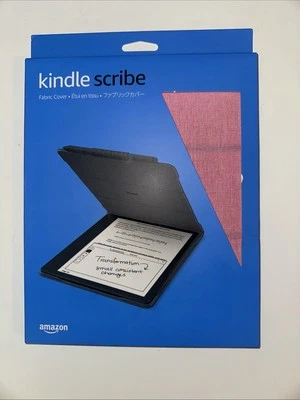 Amazon Kindle Scribe Fabric Cover ( fit 2022 and 2024 model) - Wild Rose - image 1 of 2