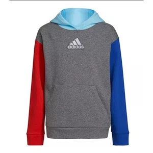 Boys adidas Freestyle Fleece Hoodie SIZE: XL NEW - Picture 1 of 1