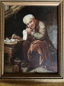 Antonio Rotta Recreación enmarcada" Una victoria en la lotería Sgnd J Hester óleo a bordo - Imagen 1 de 20